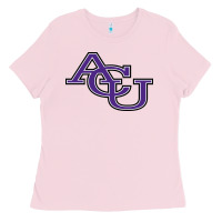 Bubblegum Pink ACU ABILENE CHRISTIAN UNIVERSITY Ladies Tee - FloraArt