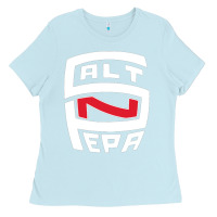 Baby Blue salt n pepa Ladies Tee - FloraArt