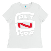 White salt n pepa Ladies Tee - FloraArt