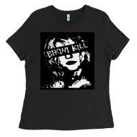 Black Vintage Bikini Kill Women Classic Ladies Tee - FloraArt