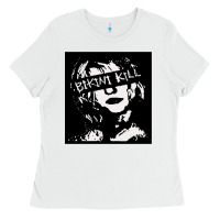 White Vintage Bikini Kill Women Classic Ladies Tee - FloraArt