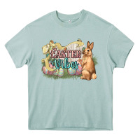 Arona Easter vibes Easter Day Heavy Core Tee - HowdyJamesFarm