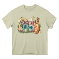 Mossy Easter vibes Easter Day Heavy Core Tee - HowdyJamesFarm