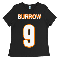 Black Burrow Jersey Ladies Tee - FloraArt