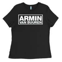 Black armin van buuren Ladies Tee - FloraArt