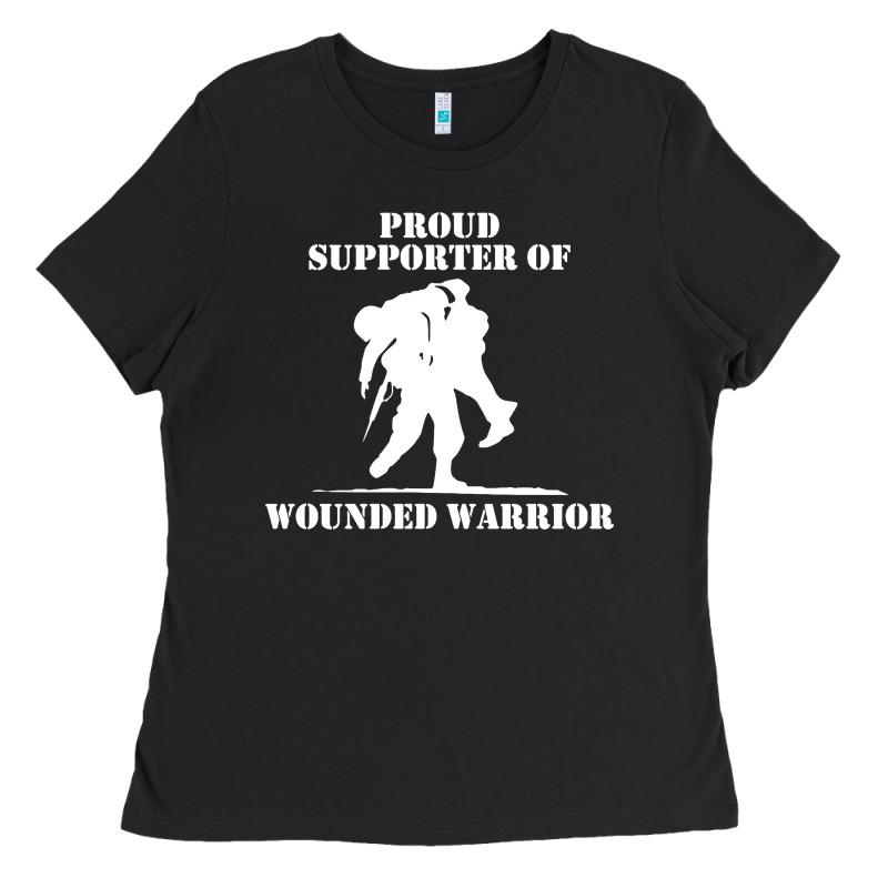 Wounded Warrior Ladies Tee by FloraArt | Teevron
