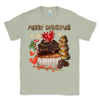 Matcha merry christmas cupcake chocolate Classic Tee - CowGirlArtShop