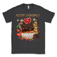 Smoke merry christmas cupcake chocolate Classic Tee - CowGirlArtShop