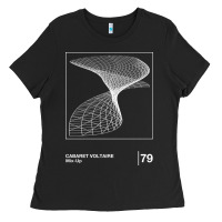 Black Cabaret Voltaire Minimal Style Graphic Artwork Design gift Ladies Tee - FloraArt