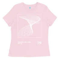 Bubblegum Pink Cabaret Voltaire Minimal Style Graphic Artwork Design gift Ladies Tee - FloraArt
