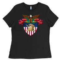 Black United States, Military Academy Ladies Tee - FloraArt