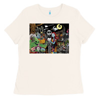 Bone nightmare before christmas Ladies Tee - FloraArt
