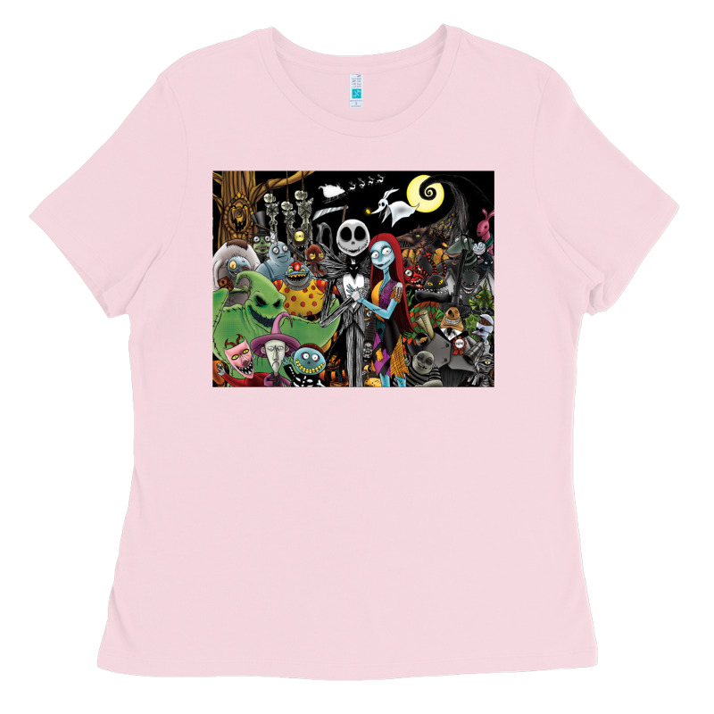 Nightmare Before Christmas Ladies Tee by FloraArt | Teevron