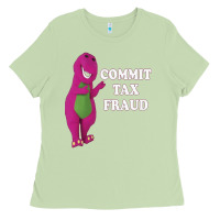 Matcha commit tax fraud essential Ladies Tee - FloraArt