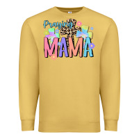 Antique Gold praying mama Premium Sweatshirt - JahusDesignShop