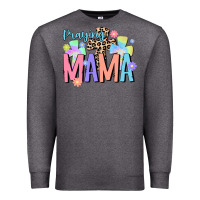Charcoal Heather praying mama Premium Sweatshirt - JahusDesignShop