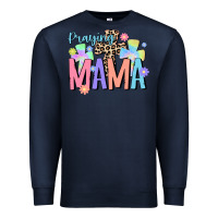 Navy praying mama Premium Sweatshirt - JahusDesignShop