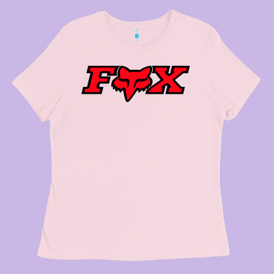 Fox Ladies Tee Designed By Floraart