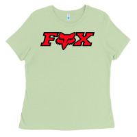 Matcha fox Ladies Tee - FloraArt