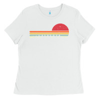 White Rowing . Retro Style  For Rower Ladies Tee - FloraArt