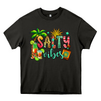 Asphalt salty vibes tequila summer Heavy Core Tee - Jasminsmagicworld