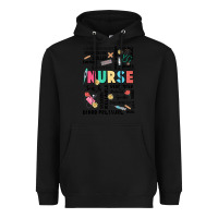 Black nurse word Heavyweight Hoodie - JahusDesignShop