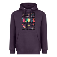 Plum nurse word Heavyweight Hoodie - JahusDesignShop