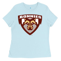 Baby Blue st. bonaventure bonnies Ladies Tee - FloraArt