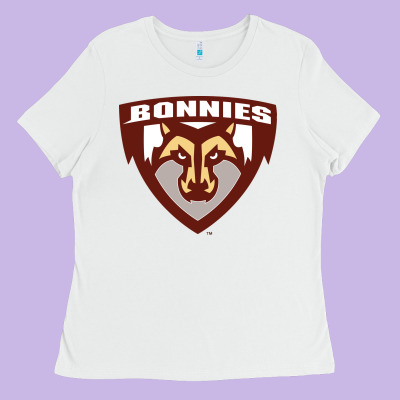 St. Bonaventure Bonnies Ladies Tee Designed By Floraart