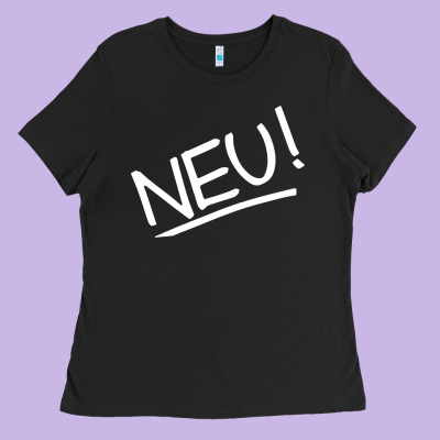 #neu #german #krautrock Experimental Music Birthday Present Ladies Tee Designed By Floraart