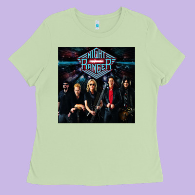 Night Ranger 3 Copy Ladies Tee Designed By Floraart