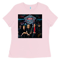 Bubblegum Pink night ranger 3 copy Ladies Tee - FloraArt