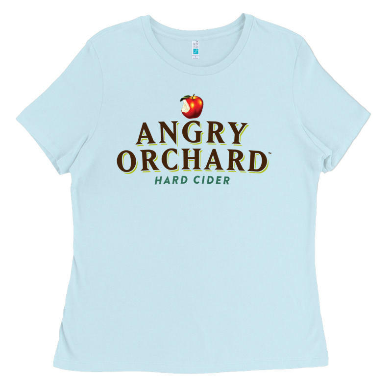 Official Merchandise Of Angry Orchard Hard Cider .png Ladies Tee by FloraArt | Teevron