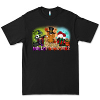 Black happy hallothanksmas gnomes Premium Tee - CowGirlArtShop