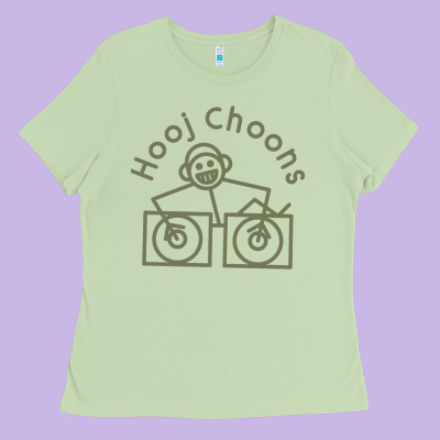 Hooj Choons (olive Green) Ladies Tee Designed By Floraart