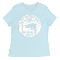 Baby Blue oakland california 1966 black panther party   dist Ladies Tee - FloraArt