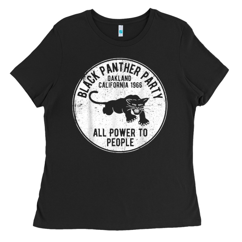 Oakland California 1966 Black Panther Party   Dist Ladies Tee by FloraArt | Teevron