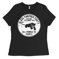 Black oakland california 1966 black panther party   dist Ladies Tee - FloraArt