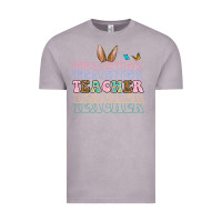 Vintage Zinc Easter bunny Teacher Vintage Tee - OliviaCreatesArt