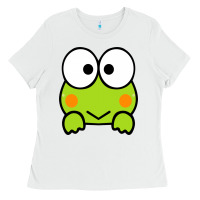 White keroppi Ladies Tee - FloraArt