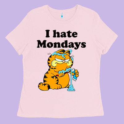 I Hate Monday Ladies Tee Designed By Floraart