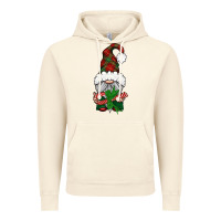 Vintage Artic Christmas Gnome With Candy Vintage Hoodie - BundleAndBundleShop