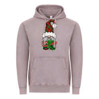 Vintage Zinc Christmas Gnome With Candy Vintage Hoodie - BundleAndBundleShop