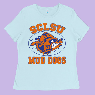 Sclsu Muddogs Ladies Tee Designed By Floraart