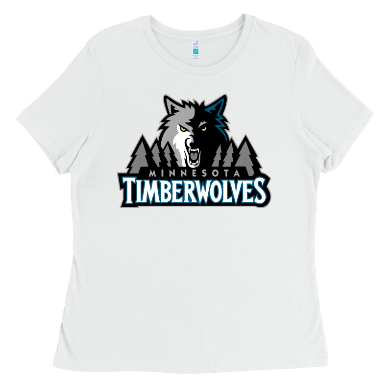 Timberwolves Ladies Tee by FloraArt | Teevron