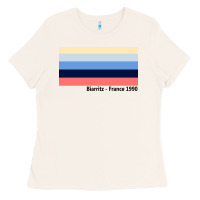 Bone biarritz france 1990 Ladies Tee - FloraArt