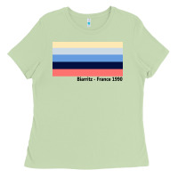 Matcha biarritz france 1990 Ladies Tee - FloraArt