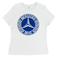 White white amg Ladies Tee - ArtMosaic