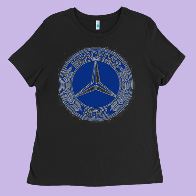 White Amg Ladies Tee Designed By Artmosaic