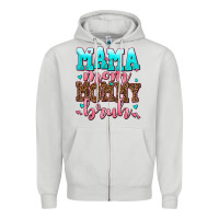 Mama Mom Mommy Bruh Zipper Hoodie | Teevron